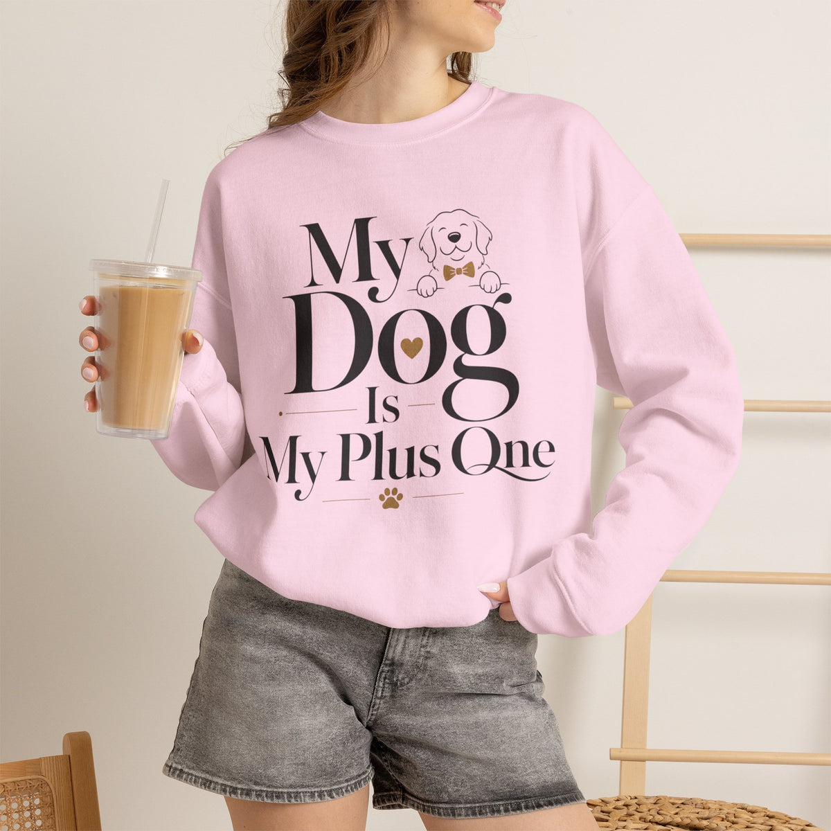 Dog Lover Mug, My Dog Is My Plus One Coffee Cup, Cute Dog Mom Gift, Dog Dad Birthday Gift