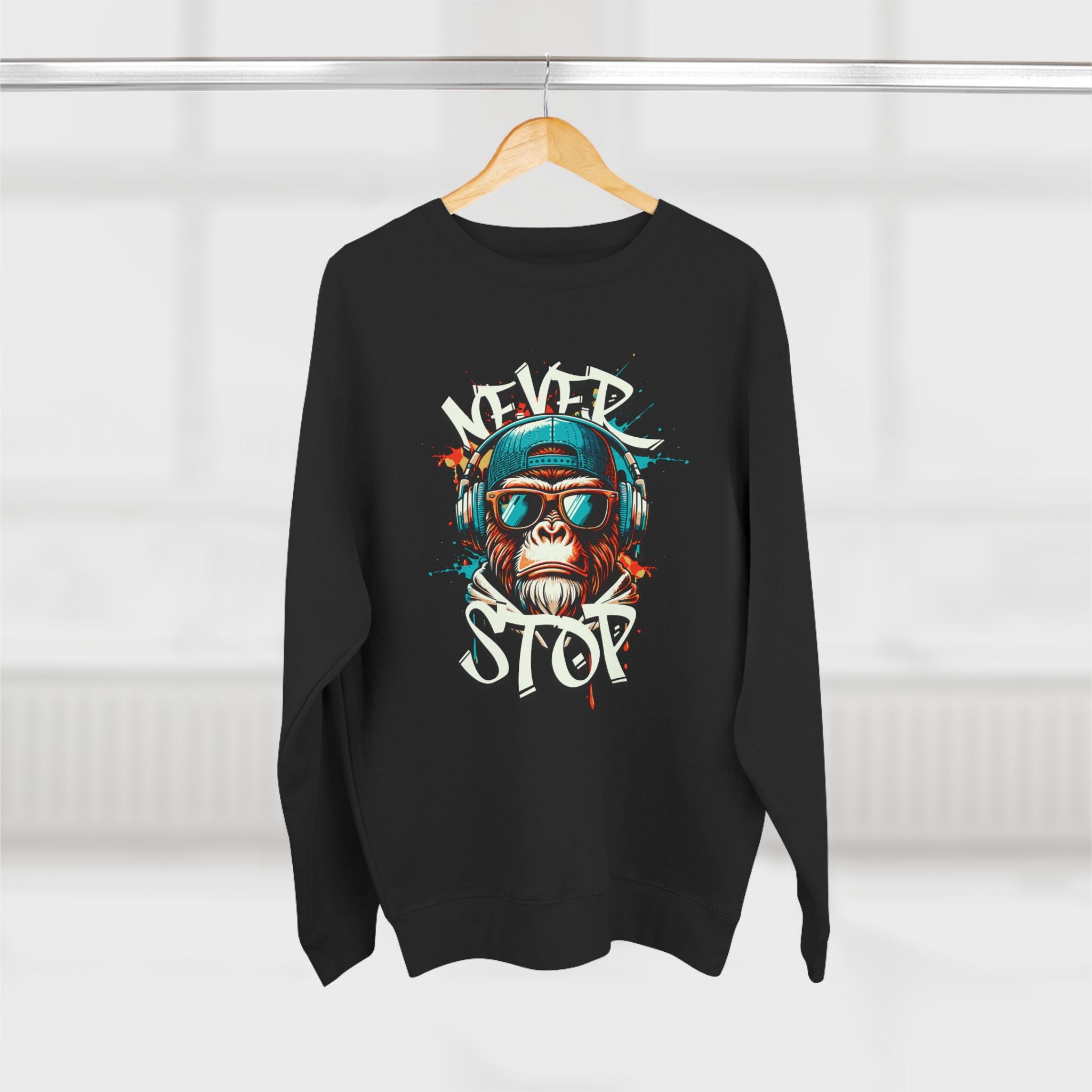 Hip-Hop Themed Unisex Crewneck Sweatshirt | Casual Streetwear | Unique Gift for Music Lovers, Teens, and Trendsetters, Perfect for [...]