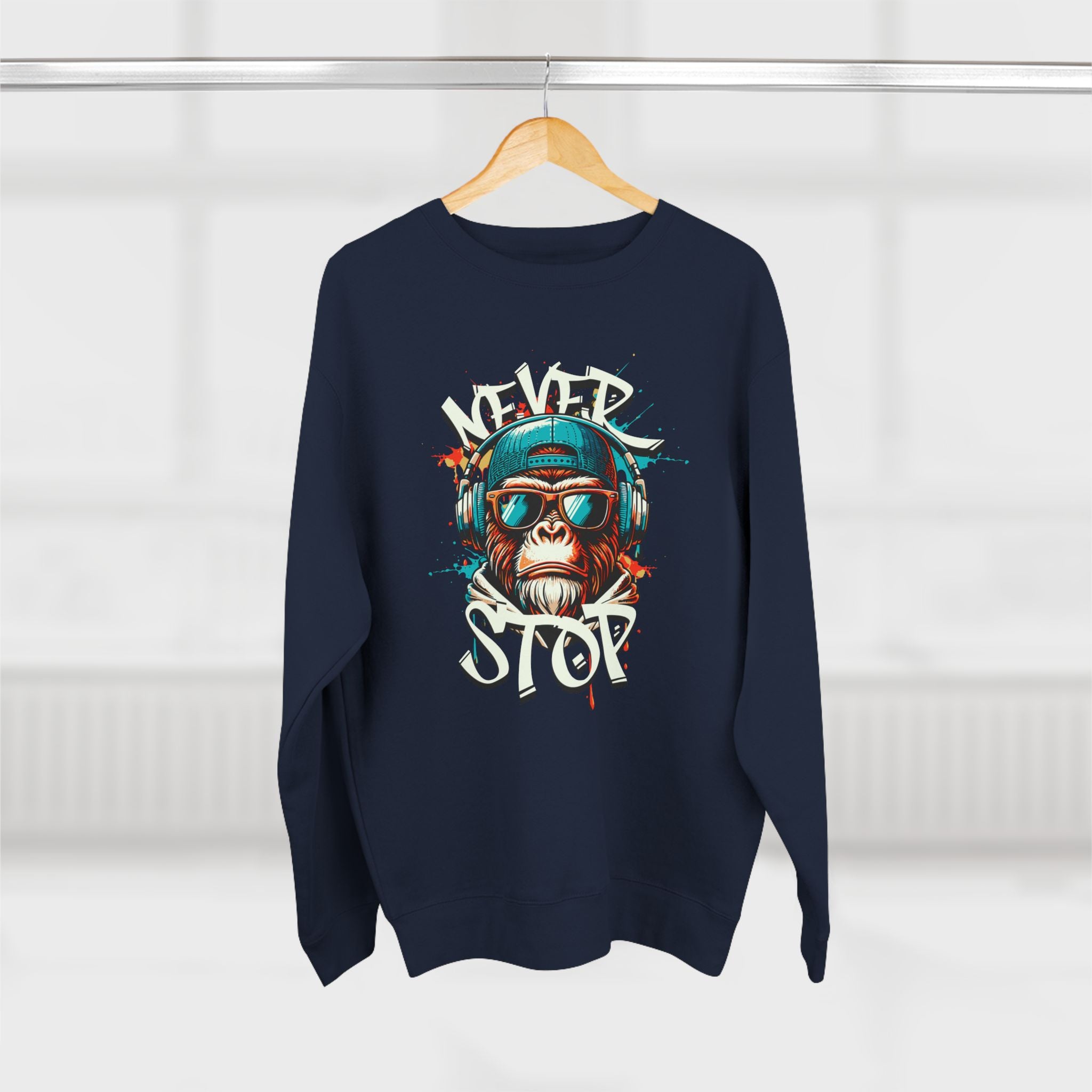 Hip-Hop Themed Unisex Crewneck Sweatshirt | Casual Streetwear | Unique Gift for Music Lovers, Teens, and Trendsetters, Perfect for [...]