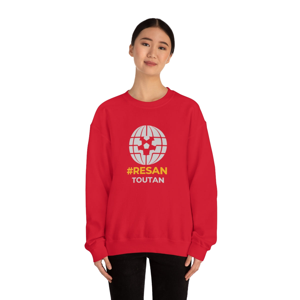 Resan Toutan Unisex Heavy Blend™ Crewneck Sweatshirt