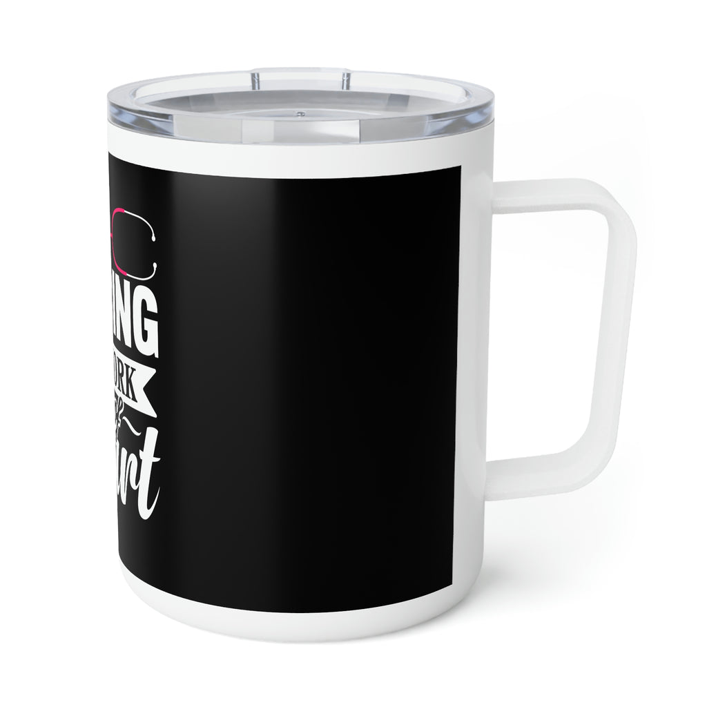 Nursing is a work of heart - Sonhco Mug, 10oz