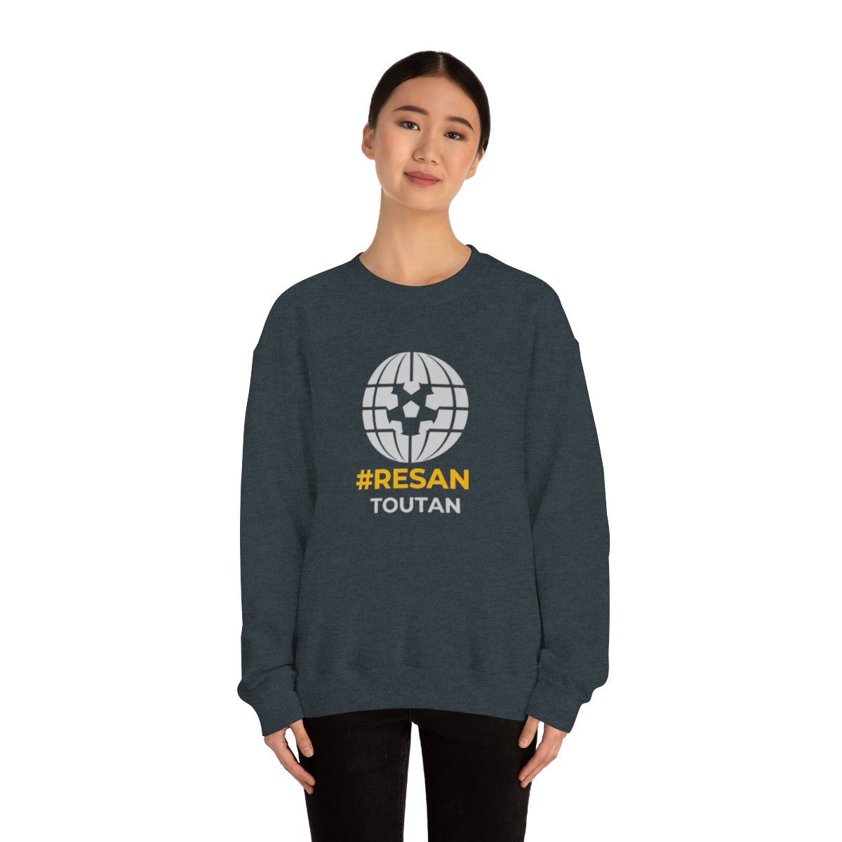 Resan Toutan Unisex Heavy Blend™ Crewneck Sweatshirt