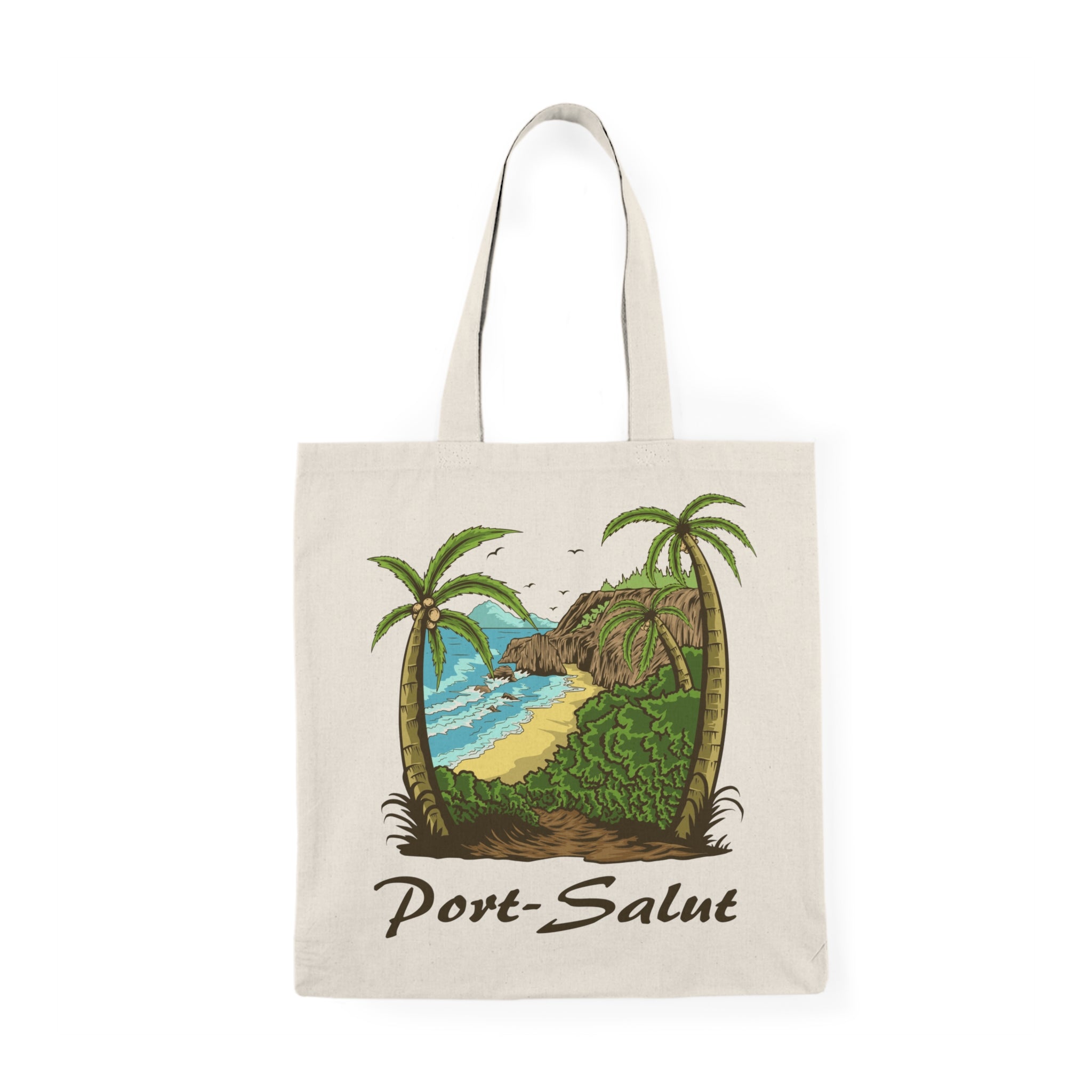 Port Salut , Natural Tote Bag