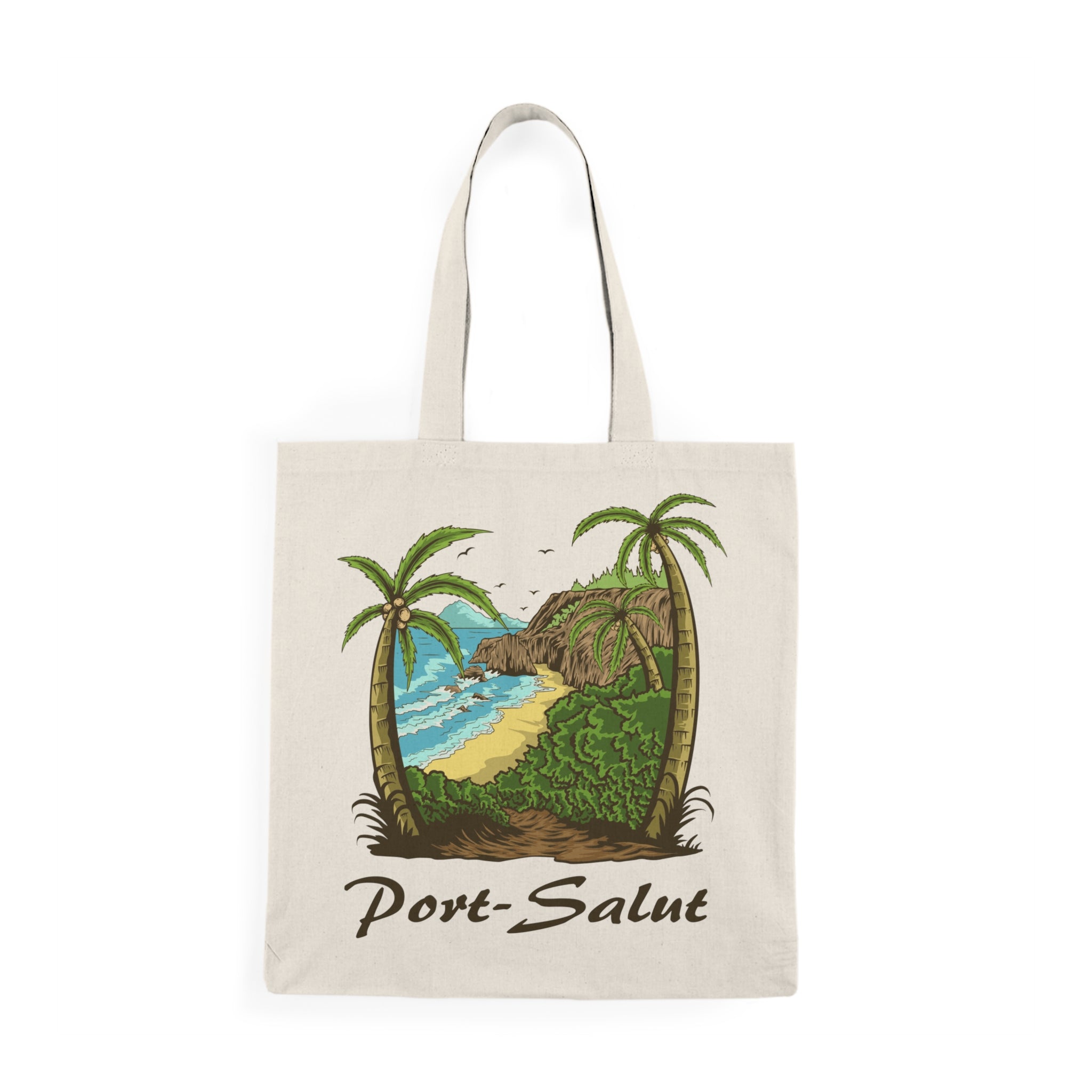 Port Salut , Natural Tote Bag