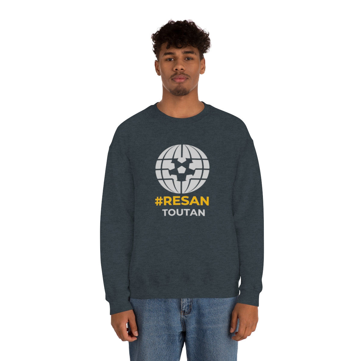 Resan Toutan Unisex Heavy Blend™ Crewneck Sweatshirt