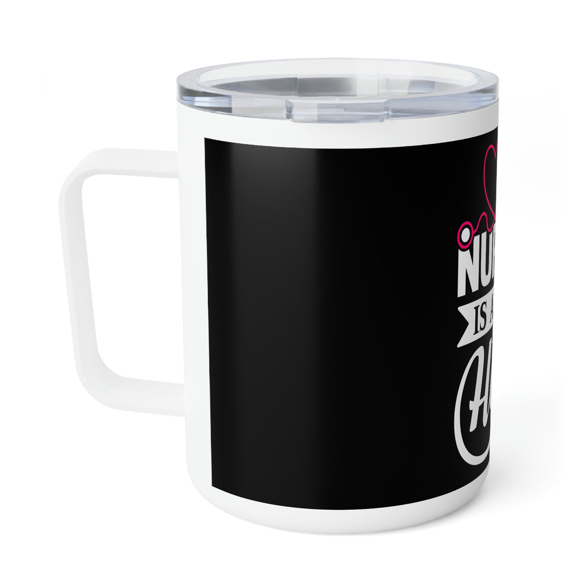 Nursing is a work of heart - Sonhco Mug, 10oz